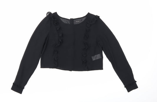 VILA Womens Black   Basic Blouse Size 8