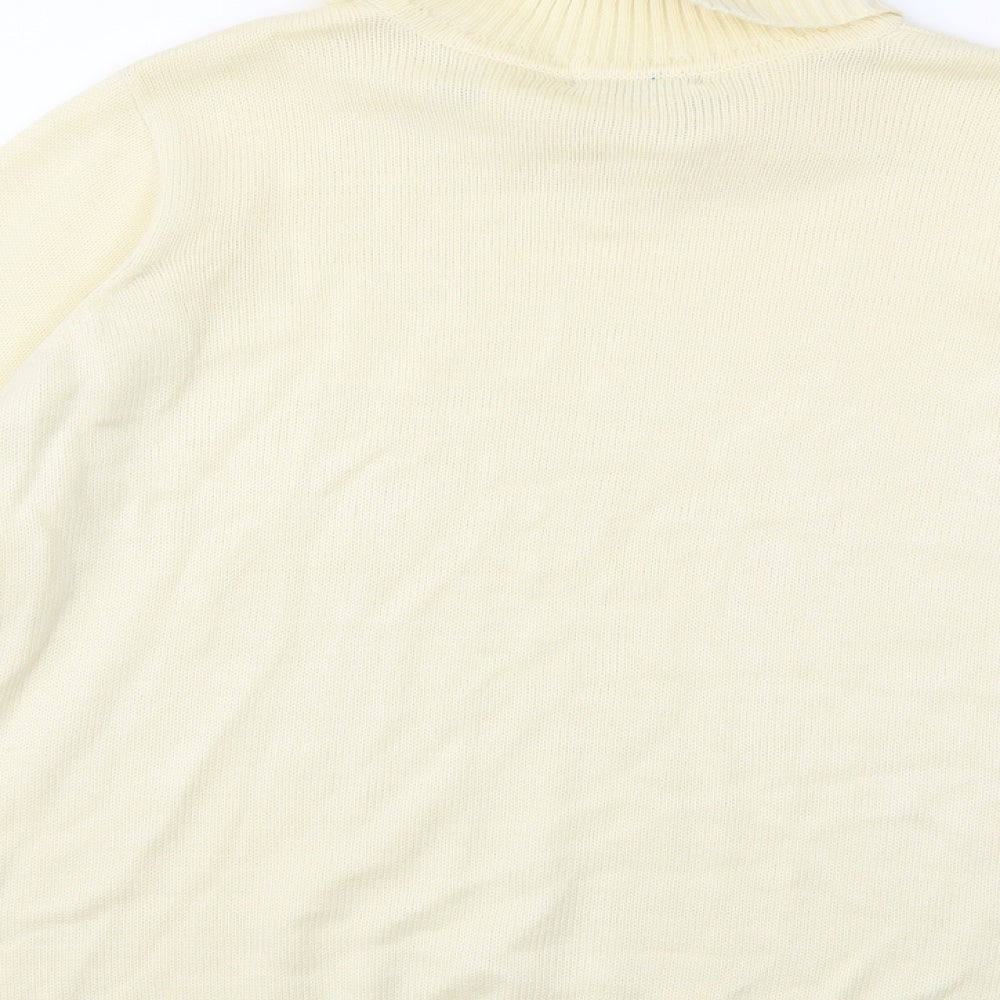Bonmarché Womens Ivory  Knit Pullover Jumper Size L