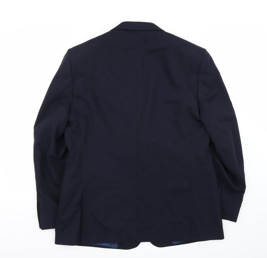 Marks and Spencer Mens Blue   Jacket Suit Jacket Size 42