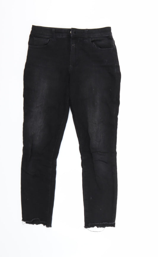 Gap Girls Black   Cropped Jeans Size 12 Years