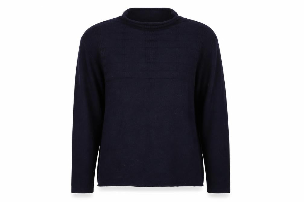 Front view of Linea t women’s blue jumper, size XL