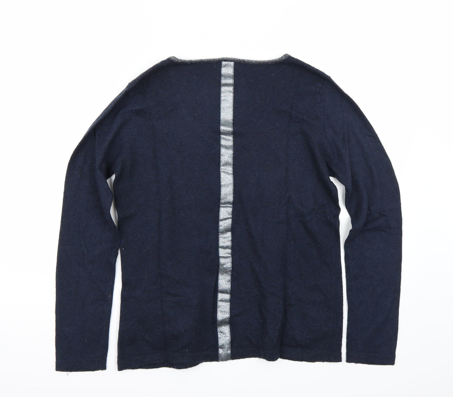 La P'tite Etoile Womens Blue   Pullover Jumper Size M