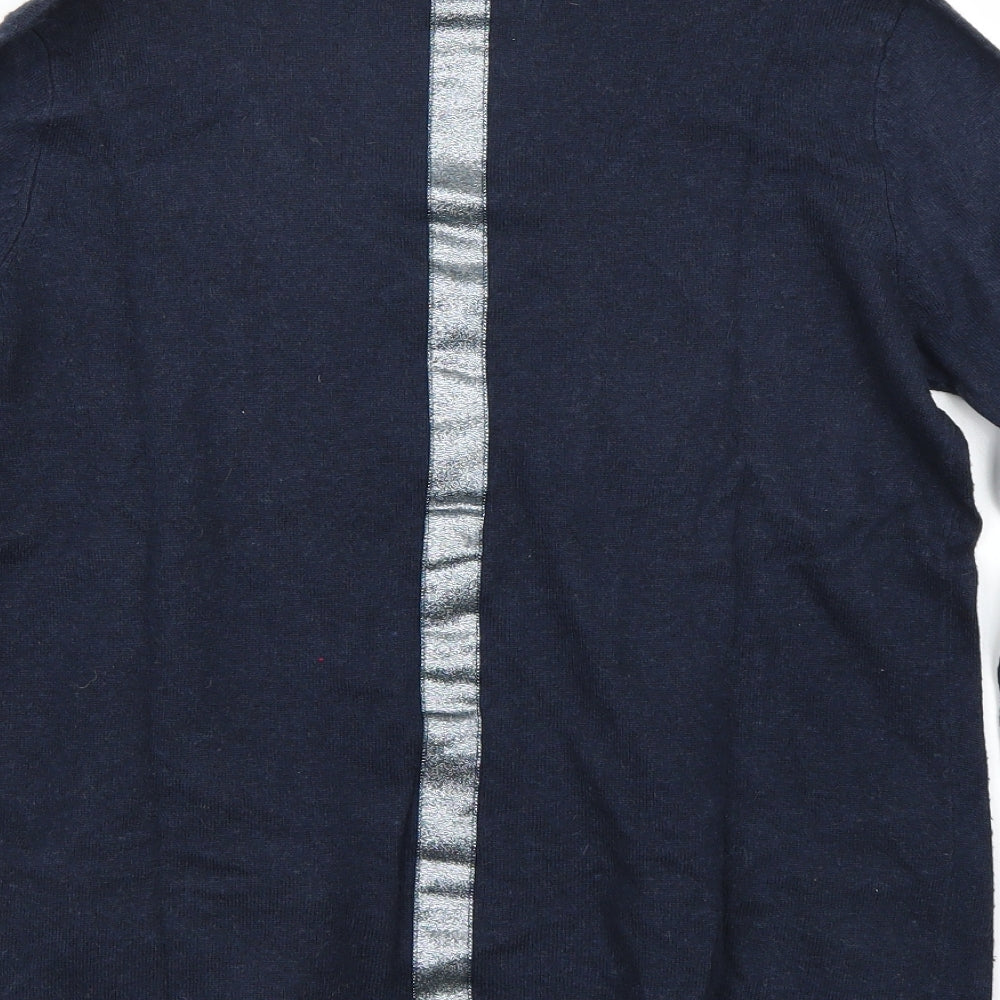 La P'tite Etoile Womens Blue   Pullover Jumper Size M