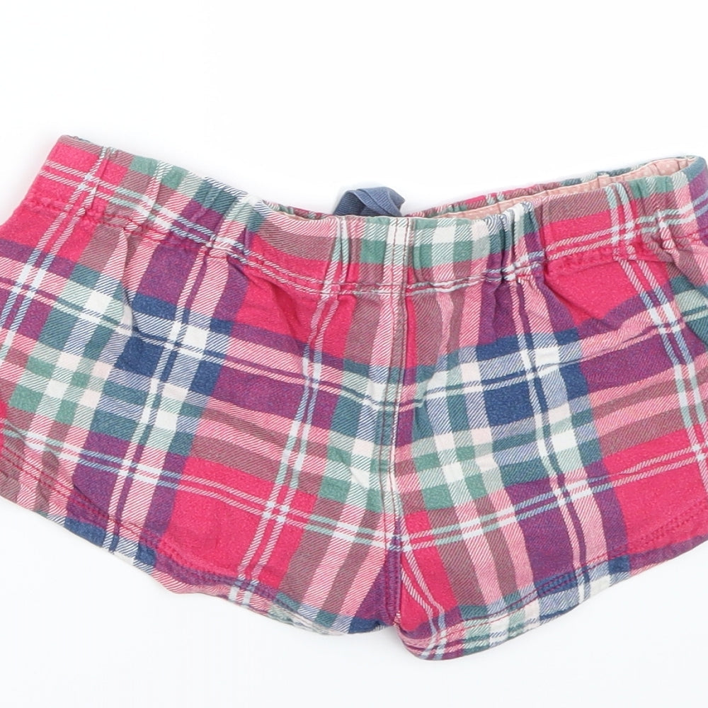 Johnnie B Girls Pink Solid  Cami Sleep Shorts Size 8 Years