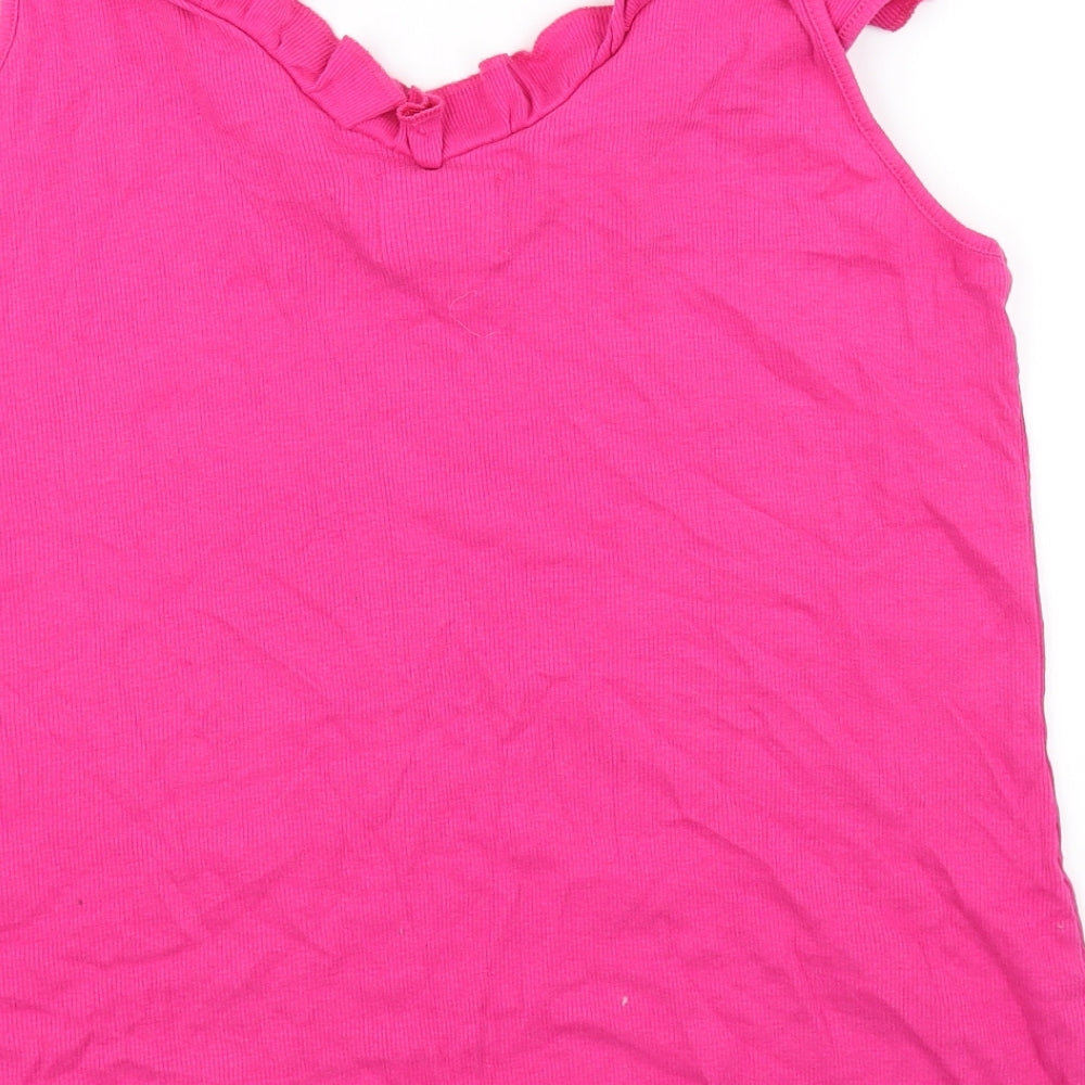 Preworn Womens Pink   Basic Tank Size L