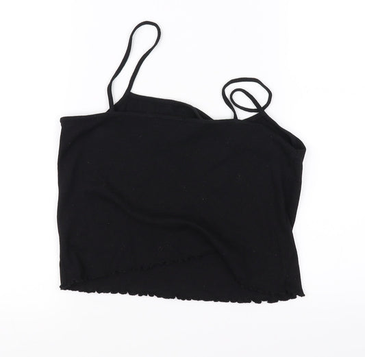 Divided Womens Black   Basic T-Shirt Size L