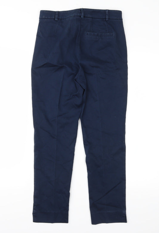Marks and Spencer Womens Blue   Trousers  Size 8 L25 in