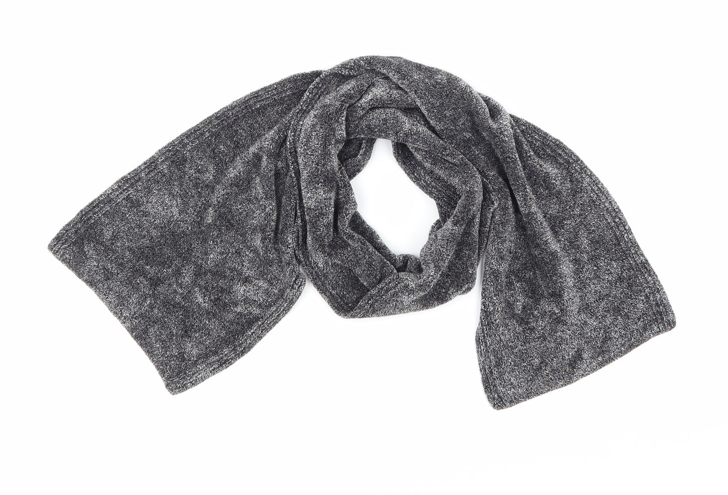 Preworn Womens Grey  Knit  Scarf