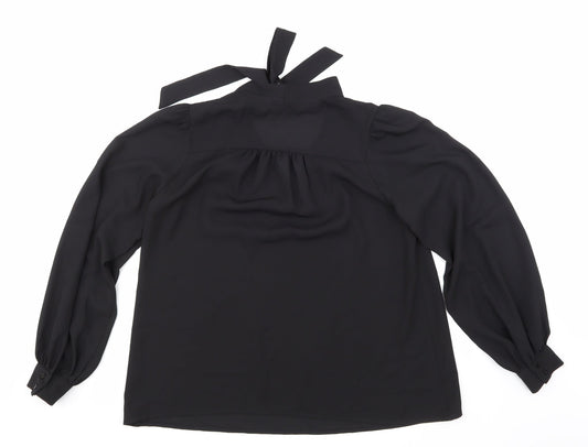 Apricot Womens Black   Basic Blouse Size 10