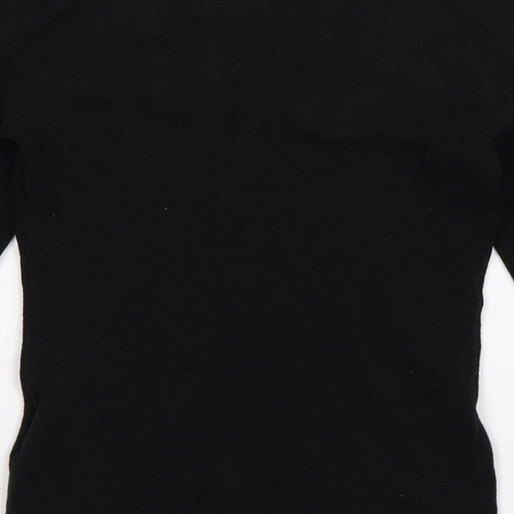 H&M Womens Black   Pullover Jumper Size S