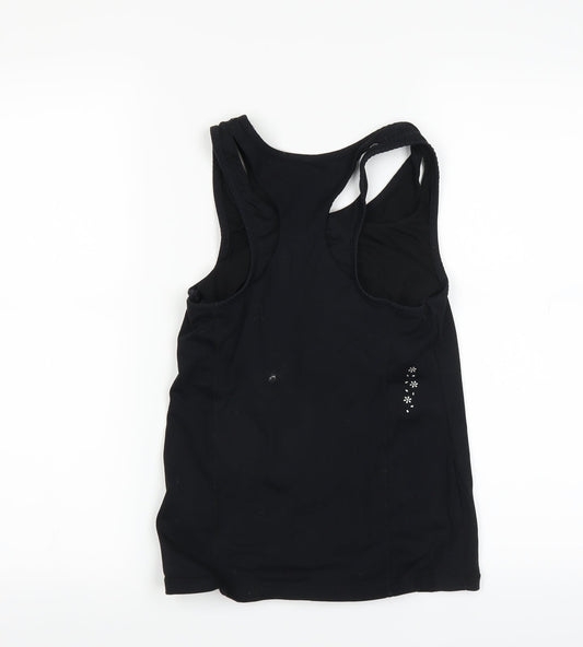 USA Pro Womens Black   Jersey Tank Size 8