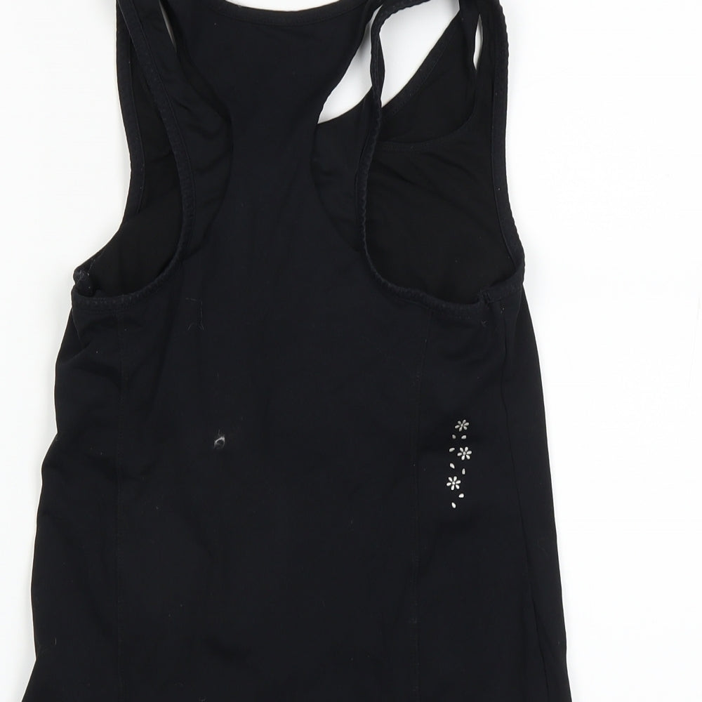 USA Pro Womens Black   Jersey Tank Size 8