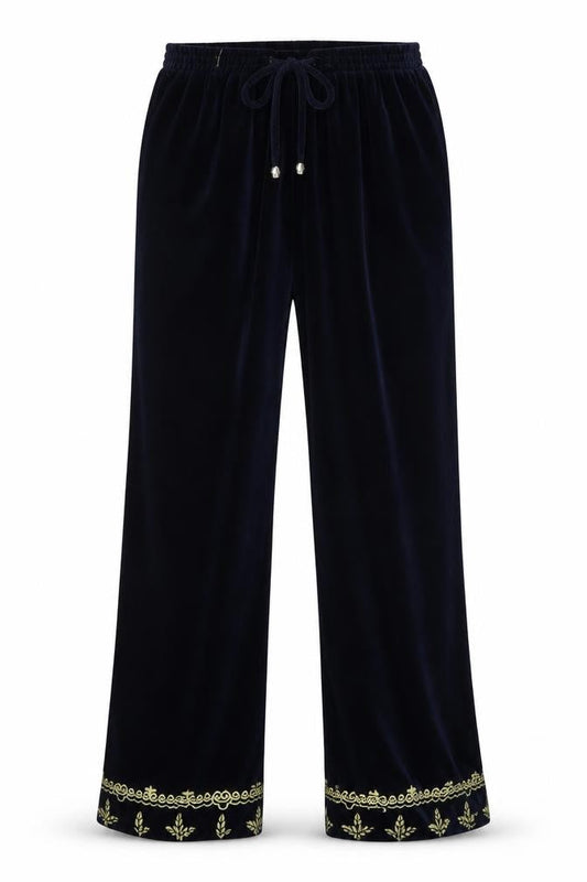 BOB Womens Blue Floral  Sweatpants Trousers Size 10 L20 in