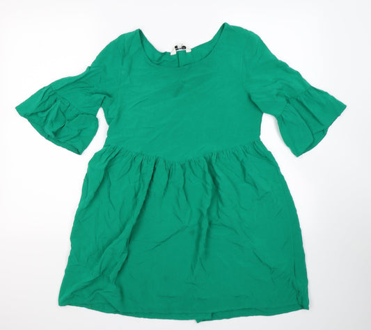 Brave Soul Womens Green   Tunic T-Shirt Size S