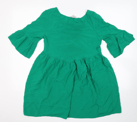 Brave Soul Womens Green   Tunic T-Shirt Size S
