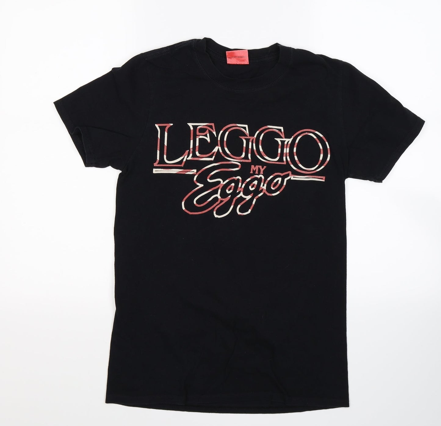 Kellogg's Womens Black   Basic T-Shirt Size S  - Leggo My Eggo