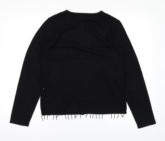 OPUS Womens Black   Cardigan Jumper Size S