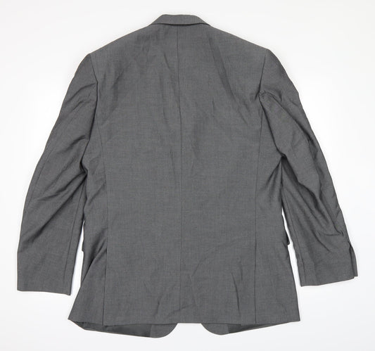 Burton Mens Grey   Jacket Suit Jacket Size 42
