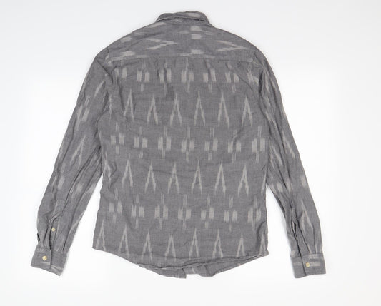ASOS Mens Grey    Button-Up Size S