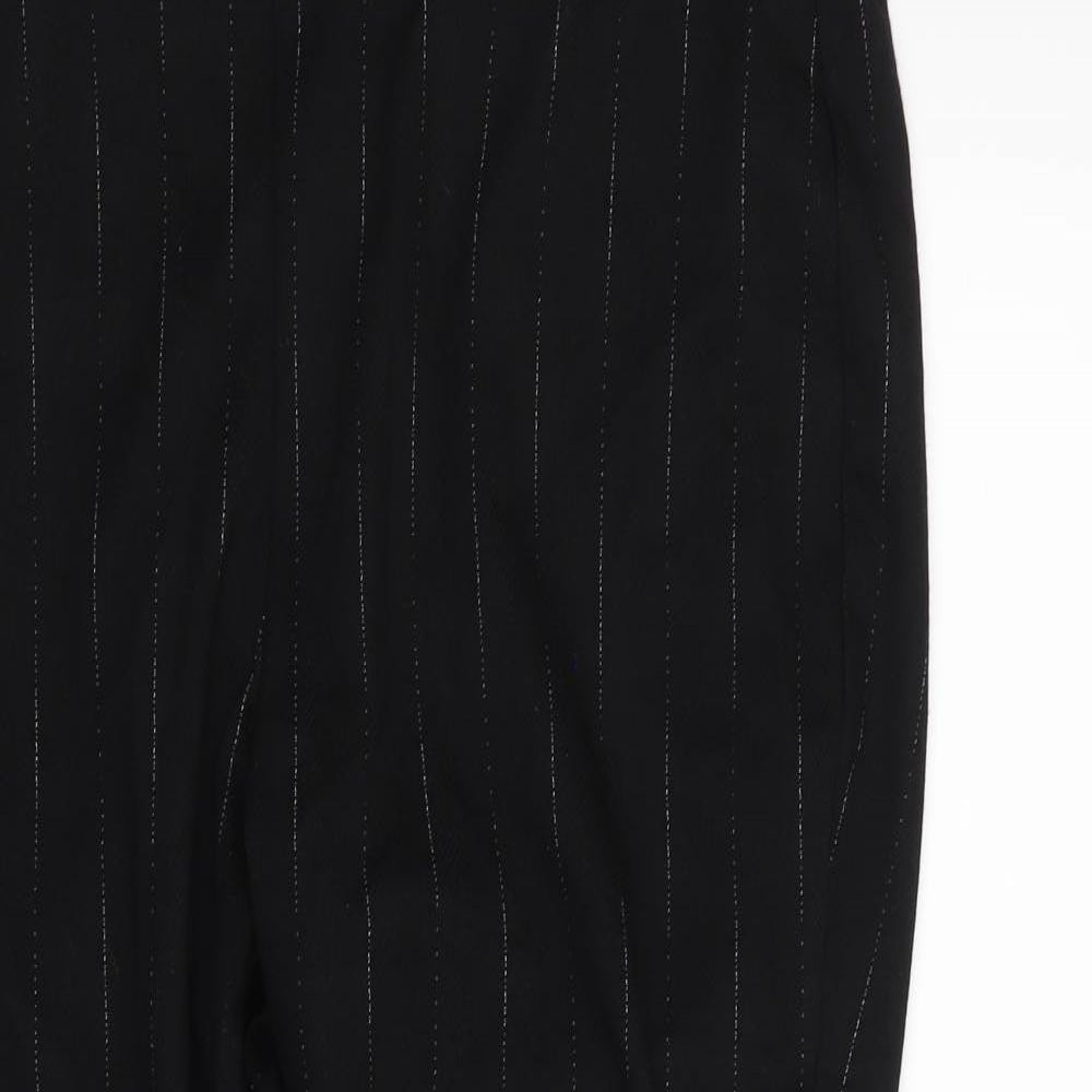 M&S  Womens Black   Dress Pants Trousers Size 18 L24 in