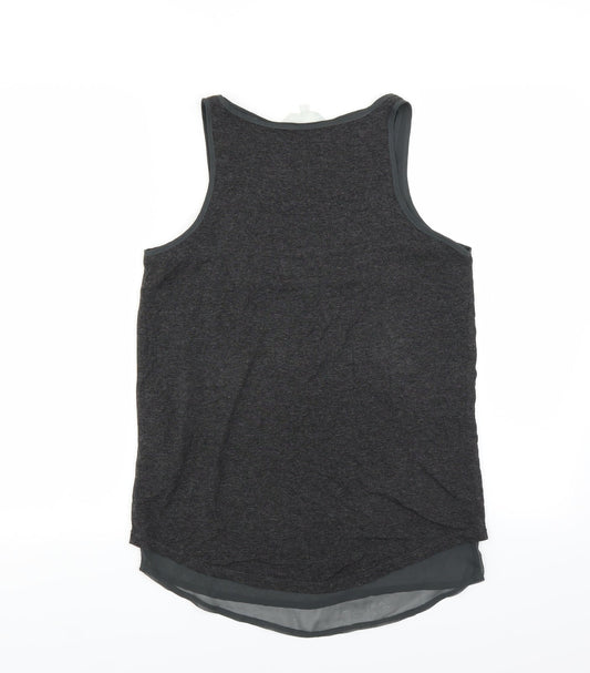 Gray & Willow Womens Grey   Basic Tank Size 8