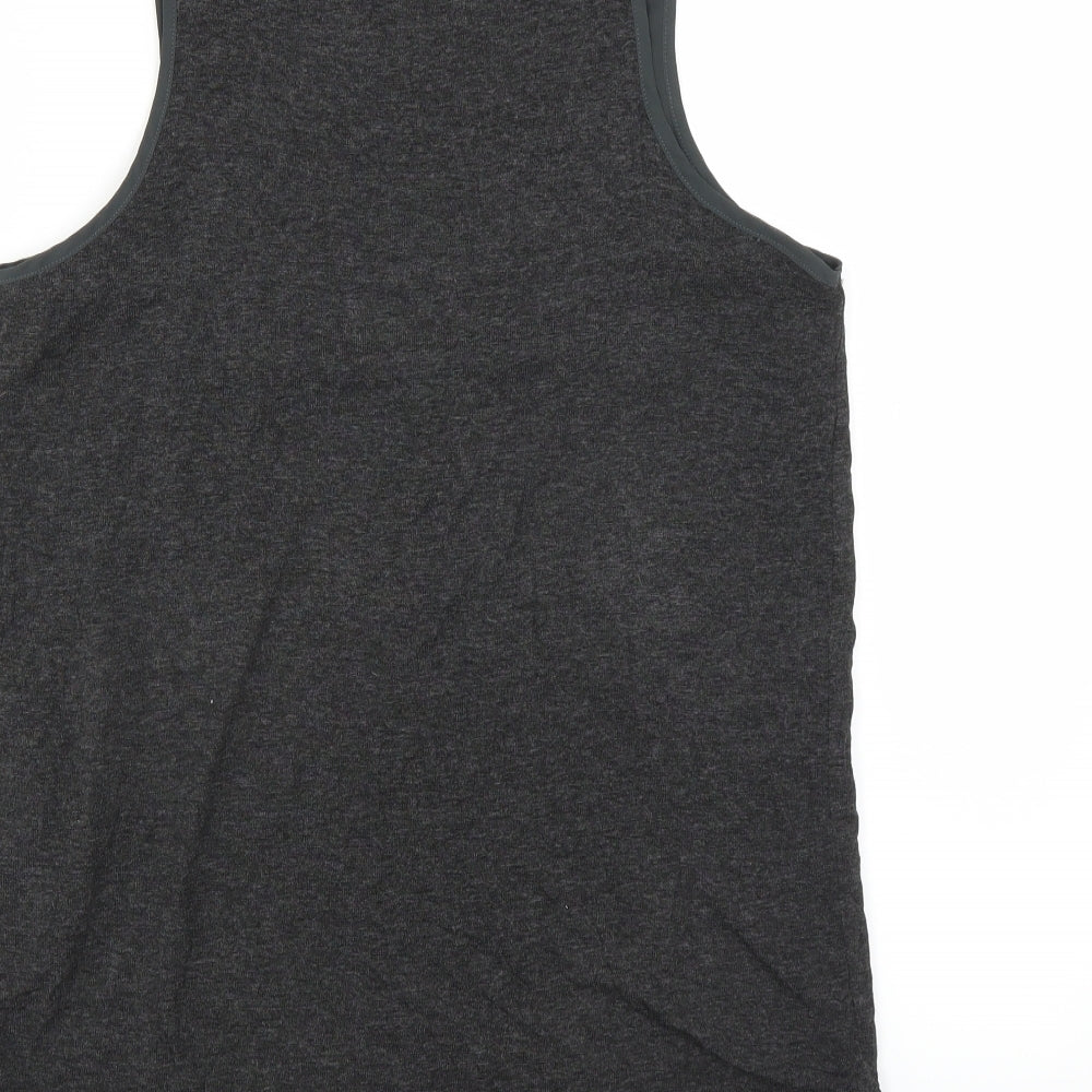 Gray & Willow Womens Grey   Basic Tank Size 8