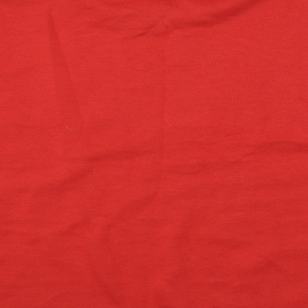 Primark Womens Red  Jersey Pullover Sweatshirt Size 18