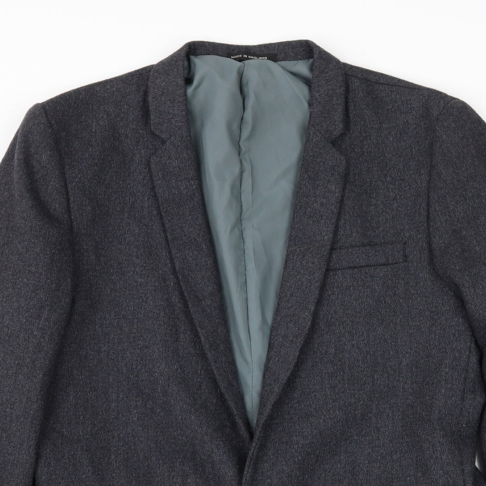 Stonewall Jackson Mens Grey   Jacket Blazer Size M