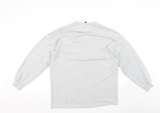 Divided Womens Grey   Pullover Jumper Size S