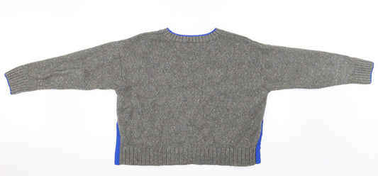 Topshop Womens Grey   Pullover Jumper Size 8