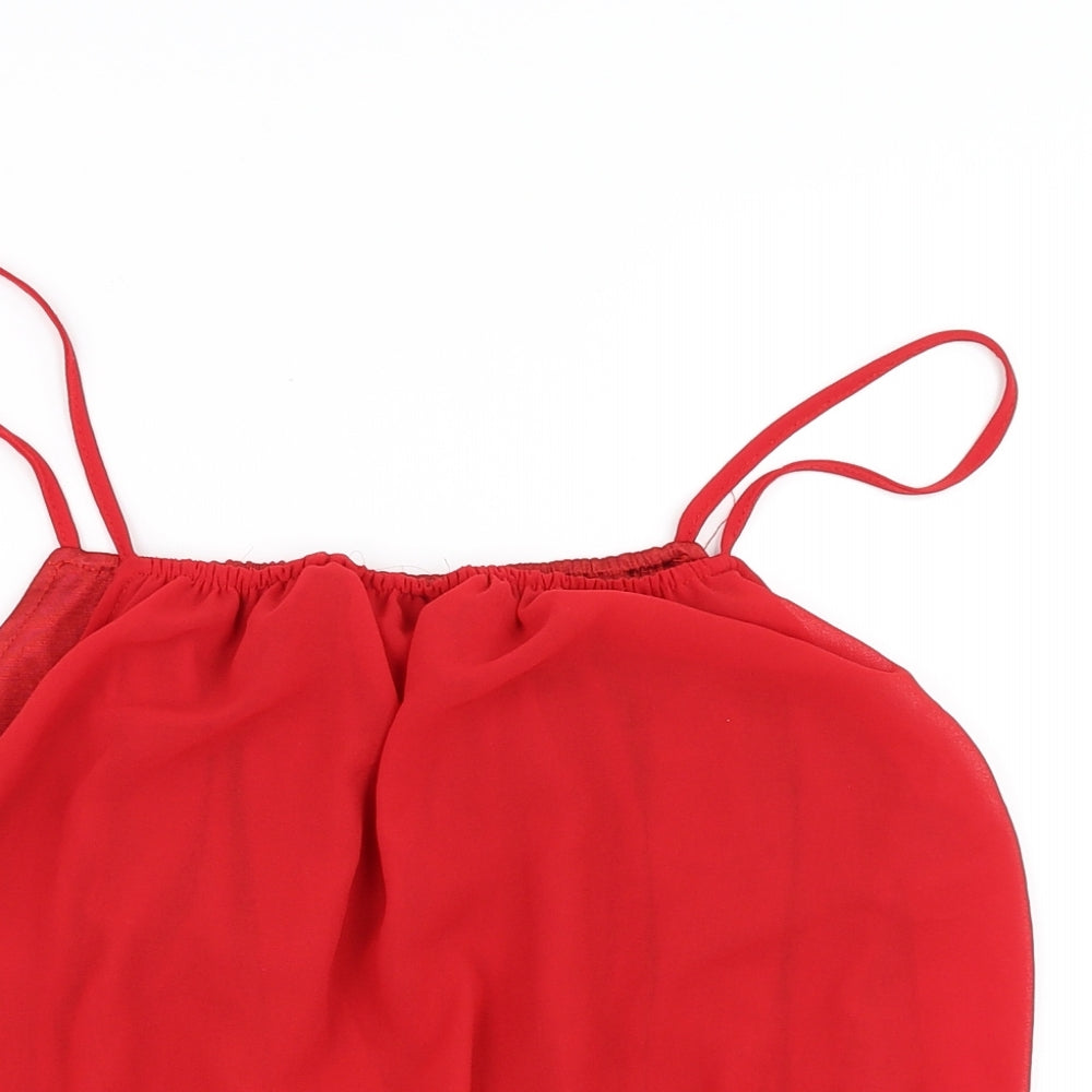 Preworn Womens Red   Pullover Jumper Size M