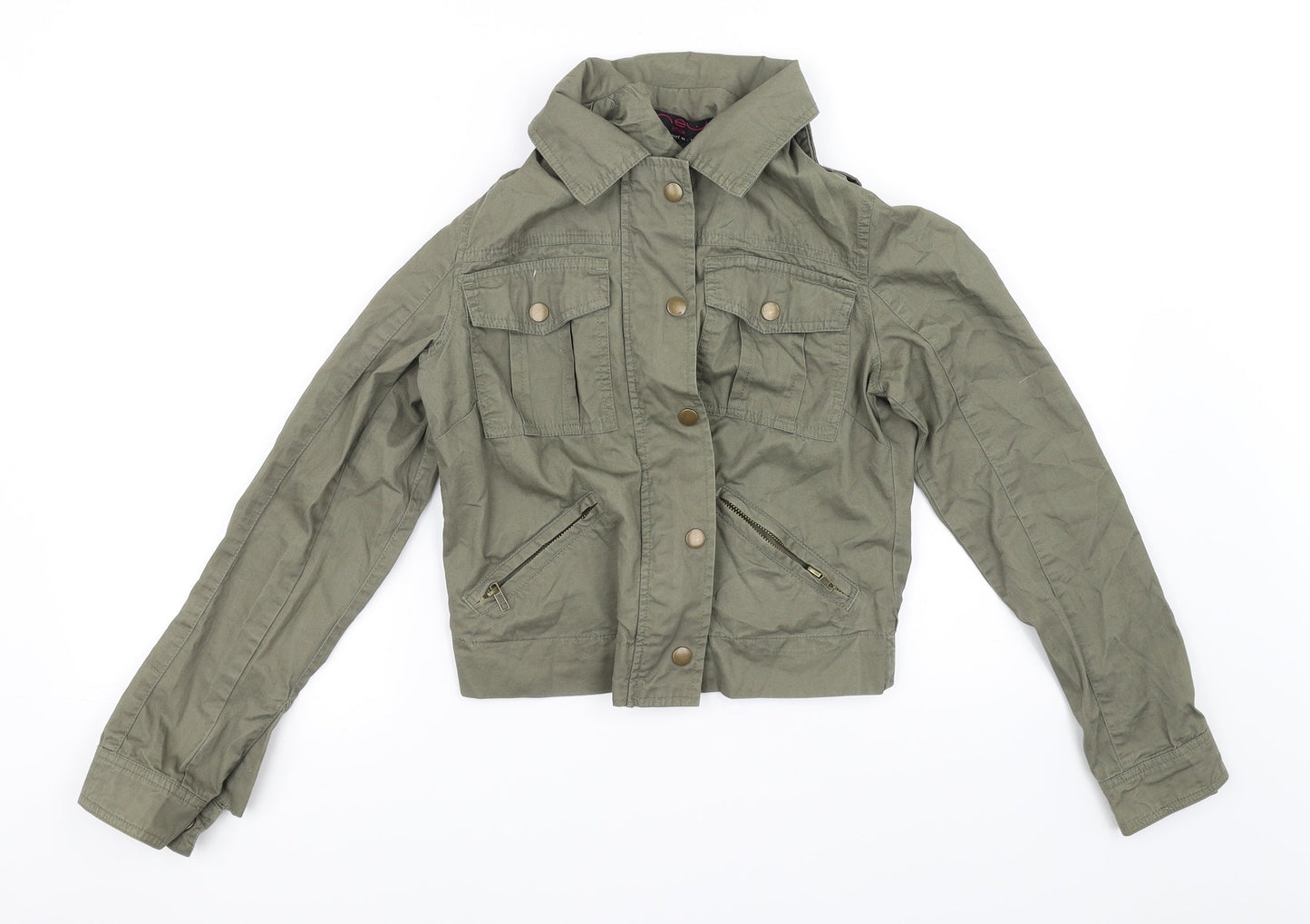 New Look Womens Green   Jacket  Size 8