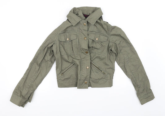 New Look Womens Green   Jacket  Size 8