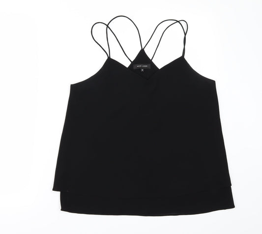 New Look Womens Black   Camisole Blouse Size 10