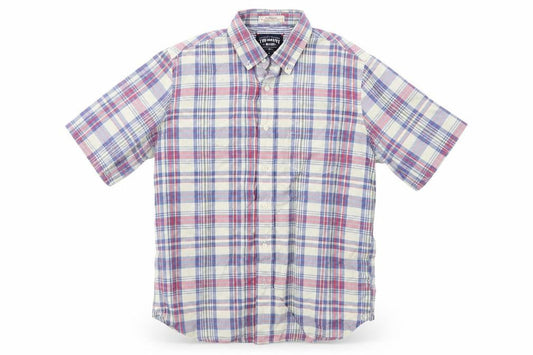 THE NEW IVY BRAND Mens Multicoloured Check   Button-Up Size M