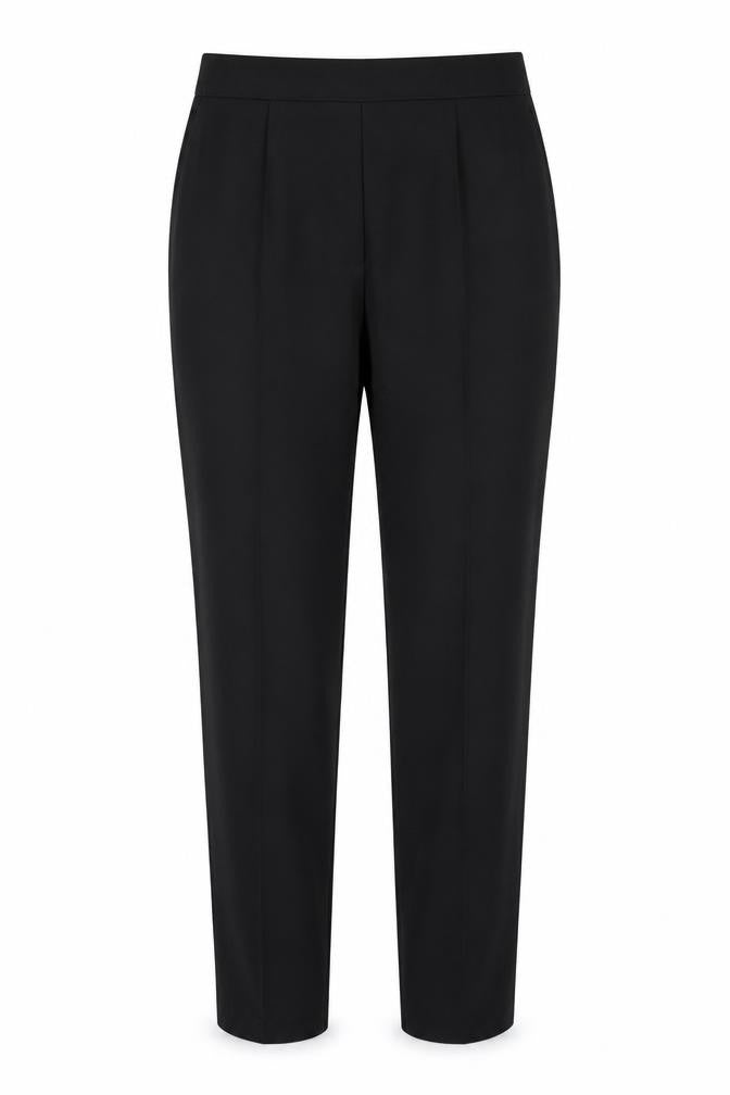 Preworn Womens Black   Trousers  Size 16 L24 in
