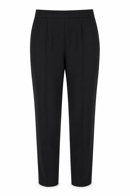 Preworn Womens Black   Trousers  Size 16 L24 in