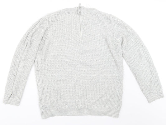 Wallis Womens Grey   Pullover Jumper Size S