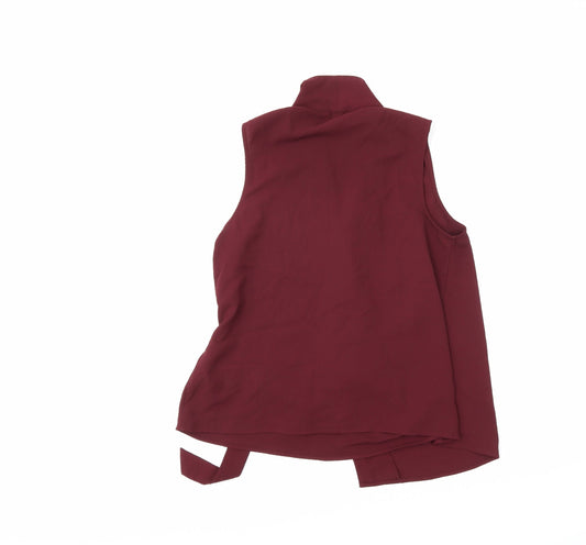 New Look Womens Red   Basic Blouse Size 10