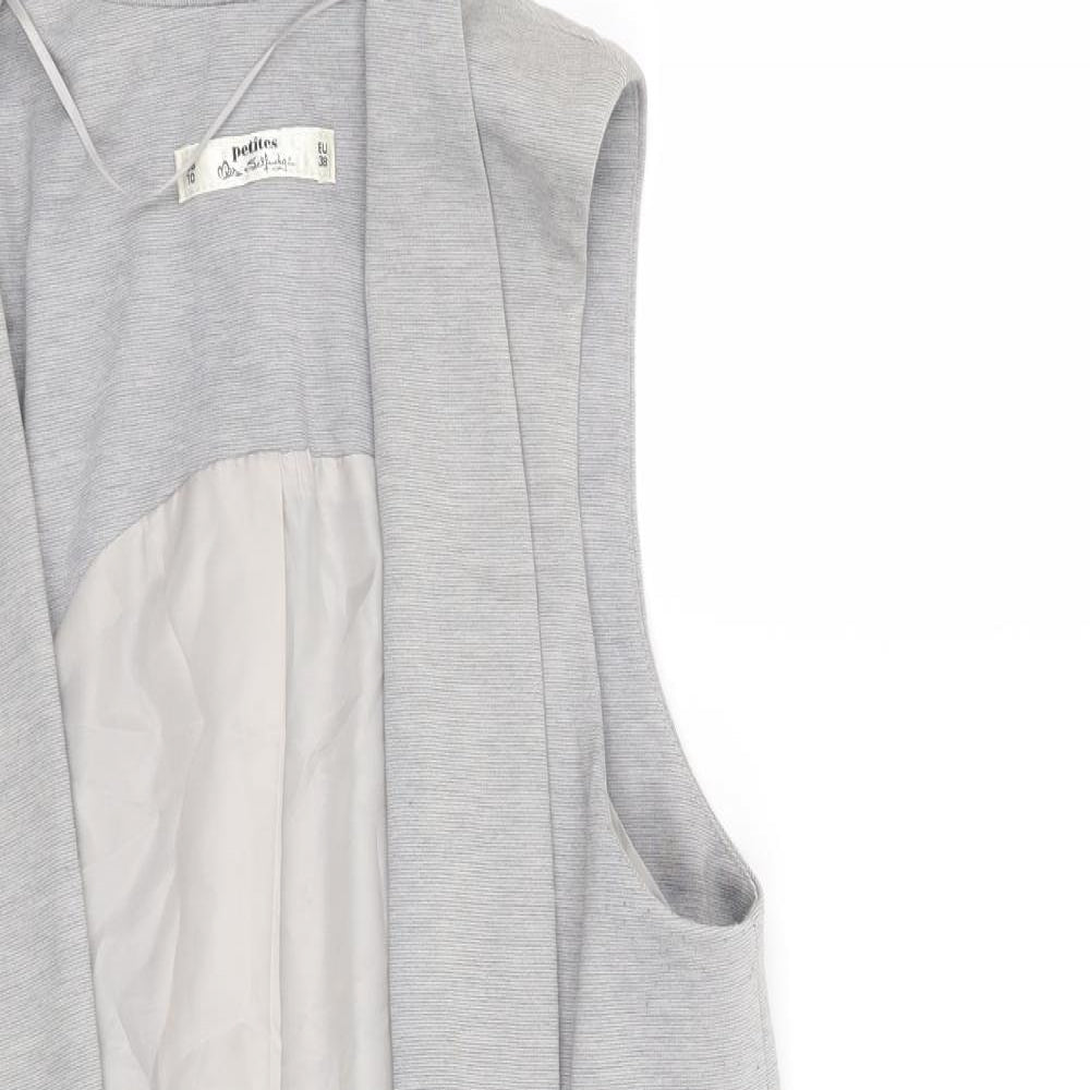 Miss Selfridge Womens Grey   Jacket Blazer Size 10