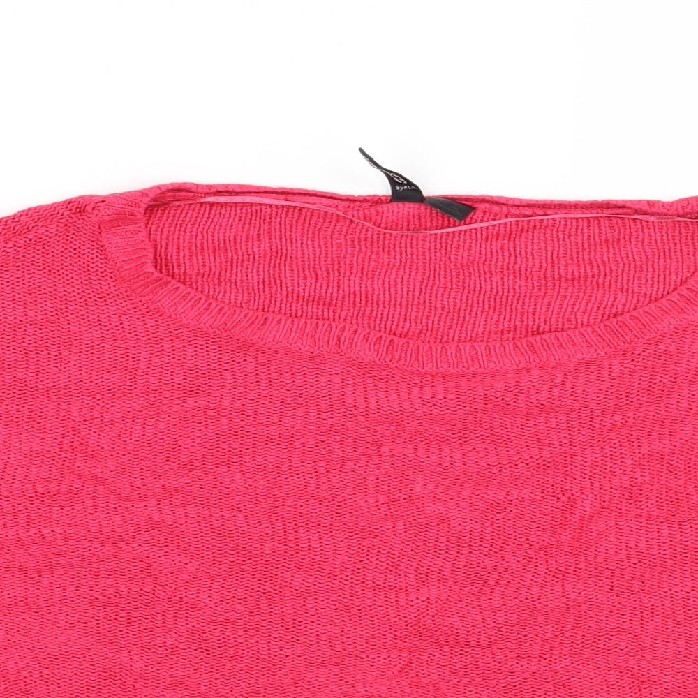 H&M Womens Pink   Pullover Jumper Size 6