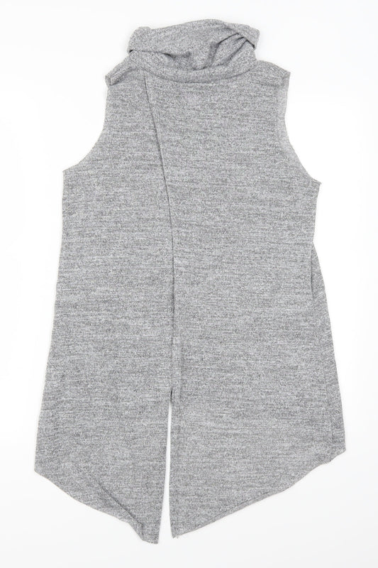 Preworn Womens Grey   Tunic T-Shirt Size 12