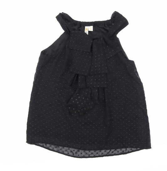 Adiva Womens Black   Basic Blouse Size L