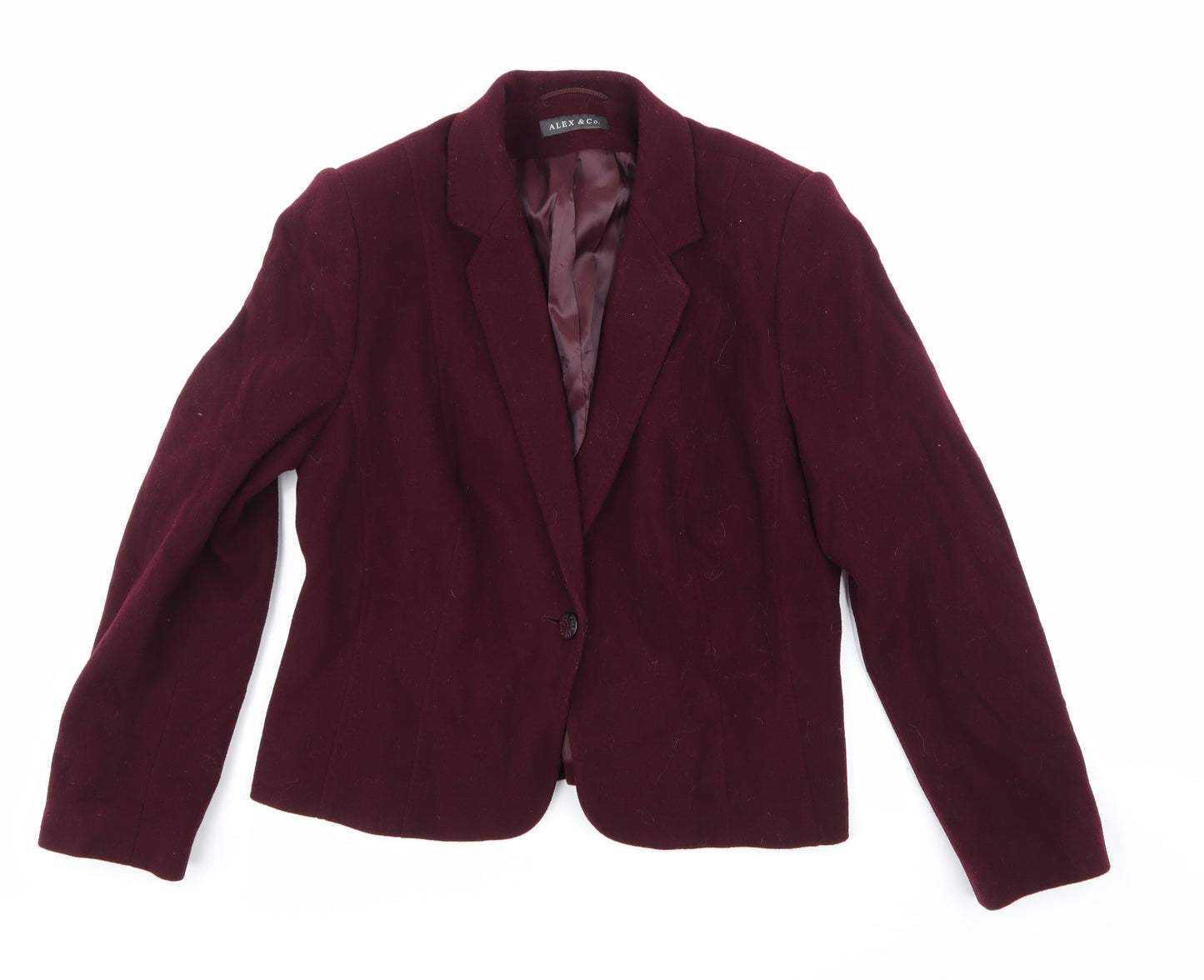 Alex & Co Womens Purple   Jacket  Size 16