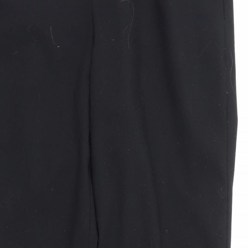Marks and Spencer Womens Black   Trousers  Size 12 L26 in