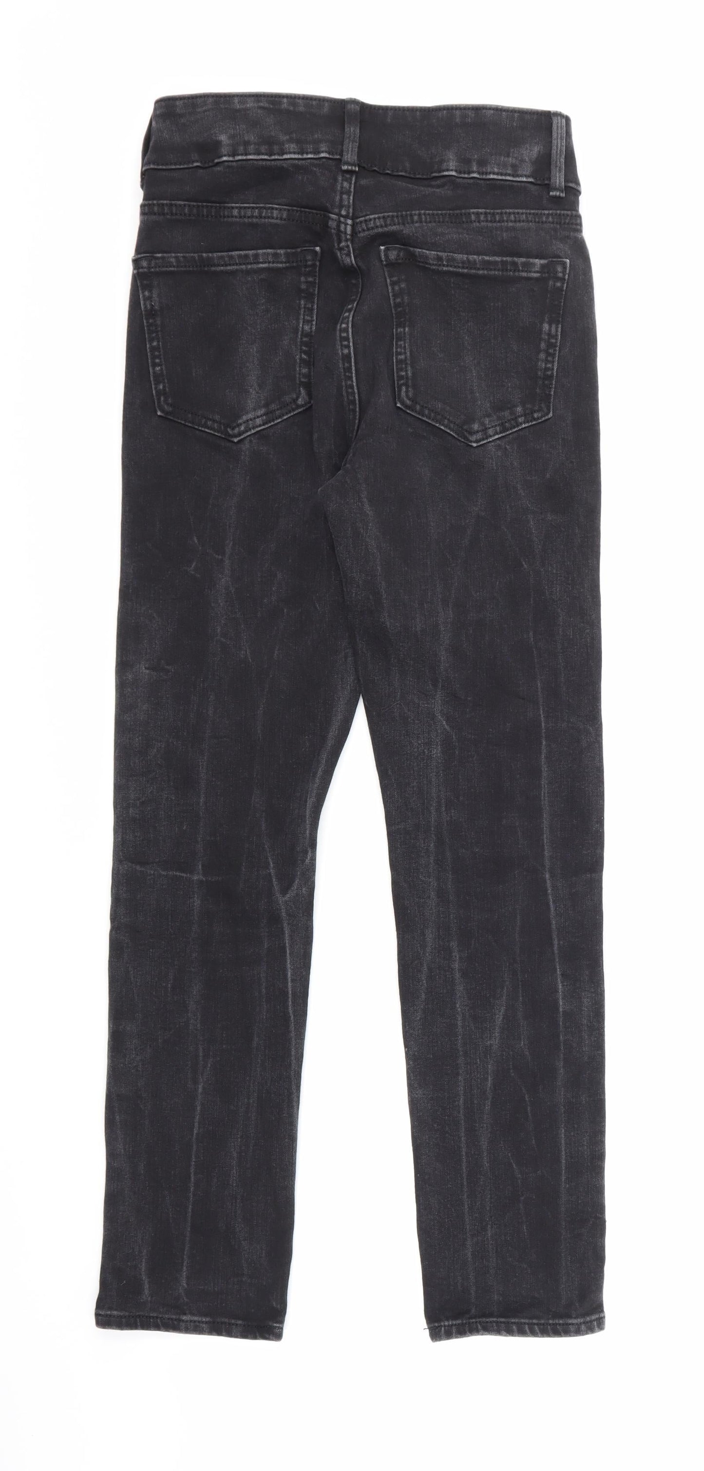 Marks and Spencer Womens Black  Denim Skinny Jeans Size 10 L27 in