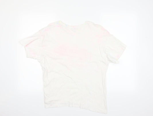 KEYA Womens White   Basic T-Shirt Size 14
