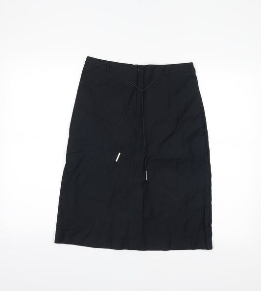 Warehouse Womens Black   Straight & Pencil Skirt Size 10