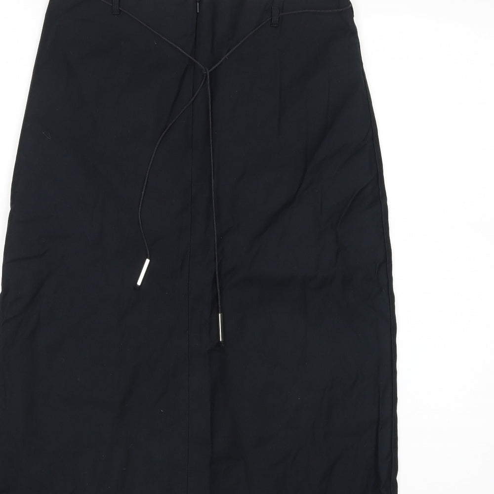 Warehouse Womens Black   Straight & Pencil Skirt Size 10