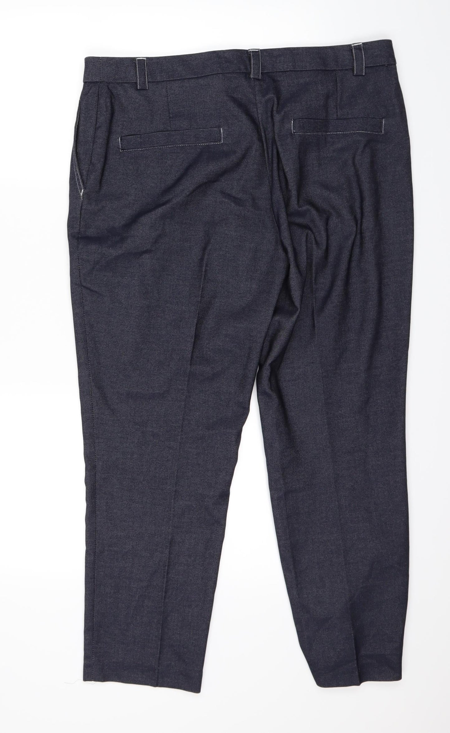 NEXT Womens Blue   Trousers  Size 14 L26 in